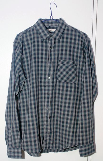 simple checker shirt